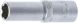 Steckschlüssel-Einsatz Super Lock, tief | Antrieb Innenvierkant 12,5 mm (1/2