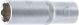 Steckschlüssel-Einsatz Super Lock, tief | Antrieb Innenvierkant 12,5 mm (1/2