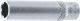 Steckschlüssel-Einsatz Super Lock, tief | Antrieb Innenvierkant 6,3 mm (1/4