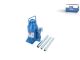 DT Spare Parts 2.00169 Wagenheber, H: 240 mm, Ls: 155 mm, 20 t passend für Volvo