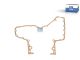 DT Spare Parts 2.10059 Dichtung, Steuergehäuse passend für Volvo