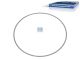DT Spare Parts 2.10135 Ausgleichscheibe, d: 151,3 mm, D: 157,3 mm, S: 0,2 mm passend für Volvo