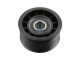 DT Spare Parts 2.15454 Spannrolle, Kunststoff, D: 75 mm, W: 39 mm, 10 grooves passend für Multimarken