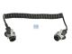 DT Spare Parts 2.25413 Elektrowendelleitung, 24 V, L: 4,5 m, ISO 7638, 7 poles passend für Multimarken