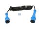 DT Spare Parts 2.25414 Elektrowendelleitung, 24 V, L: 4,5 m, ISO 1185, 7 poles passend für Multimarken