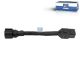 DT Spare Parts 2.27057 Adapterkabel, L: 220 mm, 1,5 Ohm, 4 poles passend für Volvo