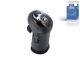 DT Spare Parts 2.32197 Schaltknauf, schwarz passend für Volvo