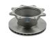DT Spare Parts 2.40342 Bremsscheibe, D: 322 mm, 8 bores, P: 275 mm, S: 30 mm passend für Volvo