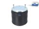 DT Spare Parts 2.62704 Luftfederbalg, mit Stahlkolben, d: 225 mm, D: 239,5 mm, Dmax: 305 mm, M16 x 1,5, M10, L: 274 mm passend für Volvo