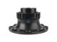 DT Spare Parts 2.65227 Radnabe, ohne Lager, d1: 125 mm, d2: 125 mm, D: 383 mm, 10 bores, b: 27,2 mm, P: 335 mm, H: 165,5 mm passend für Volvo