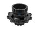 DT Spare Parts 2.65228 Radnabe, mit Lager, d1: 148 mm, d2: 148 mm, D: 383,4 mm, 10 bores, b: 27,2 mm, P: 335 mm, H: 270 mm passend für Volvo