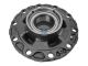 DT Spare Parts 2.65245 Radnabe, mit Lager, d1: 148 mm, d2: 148 mm, D: 385,5 mm, 10 bores, b: 27,2 mm, H: 157 mm passend für Volvo