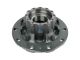DT Spare Parts 2.65277 Radnabe, mit Lager, d1: 148 mm, d2: 148 mm, D: 384 mm, 10 bores, b: 25 mm, H: 192 mm passend für Volvo