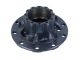DT Spare Parts 2.65278 Radnabe, ohne Lager, d1: 148 mm, d2: 148 mm, D: 384 mm, 10 bores, b: 25 mm, H: 192 mm passend für Volvo