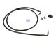 DT Spare Parts 2.70925 Schlauchleitung, Fahrerhauskippung, D: 8,5 mm, M12 x 1,5, M12 x 1, L: 1255 mm, L1: 1258 mm, 362 bar passend für Volvo