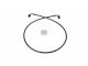 DT Spare Parts 2.70937 Schlauchleitung, Fahrerhauskippung, D: 9,2 mm, M14 x 1,5, M14 x 1,5, L: 1130 mm, L1: 1130 mm, 400 bar passend für Volvo