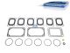 DT Spare Parts 2.91138 Dichtsatz, Abgaskrümmer passend für Volvo