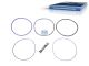 DT Spare Parts 2.91144 Dichtringsatz, d: 168 mm, d1: 156 mm, d2: 158 mm, H: 2,4 mm, H1: 2,4 mm, H2: 5,8 mm passend für Volvo