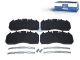 DT Spare Parts 2.94095 Scheibenbremsbelagsatz, W: 250 mm, S: 29 mm, H: 107 mm passend für Multimarken