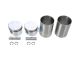 DT Spare Parts 2.94492 Kolben-Laufbuchsensatz, Kompressor, D: 75 mm passend für Volvo