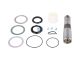 DT Spare Parts 2.95006 Achsschenkelbolzensatz, D1: 51 mm, D2: 40 mm, M40 x 1,5, L: 222,5 mm passend für Volvo