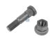 DT Spare Parts 2.96302 Radbolzen, komplett, 7/8 x 14 UNF, LTh: 41,5 mm, Lu: 102 mm, D: 41,5 mm, SW: 33, L: 112 mm, 10.9