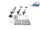 DT Spare Parts 2.97921 Montagesatz, Sonnenblende passend für Volvo
