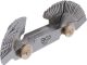 Doppel-Gewindeschablone, 52 Blatt | metrisch 0,25 - 6,0 mm, Whitworth 4G - 62G BGS3069