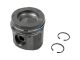 DT Spare Parts 3.10138 Kolben, komplett mit Ringen, D: 128 mm, L: 134,3 mm passend für MAN