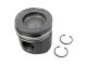 DT Spare Parts 3.10139 Kolben, komplett mit Ringen, D: 128 mm, L: 134,3 mm passend für MAN