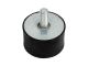 DT Spare Parts 3.25090 Gummipuffer, D: 50 mm, M10 x 1,5, H: 30 mm passend für Multimarken