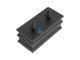DT Spare Parts 3.54002 Gummipuffer, M10 x 1,5, L: 140 mm, W: 65 mm, H: 55 mm passend für MAN