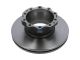DT Spare Parts 3.62060 Bremsscheibe, D: 335 mm, 10 bores, P: 176 mm, M14 x 1,5, d: 154 mm, H: 118 mm, S: 34 mm, s: 26 mm passend für MAN