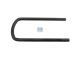DT Spare Parts 3.66112 U-Bolzen, r: 16 mm, R: 150 mm, M24 x 2, LTh: 70 mm, L: 400 mm, w: 166 mm passend für MAN