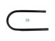 DT Spare Parts 3.66114 U-Bolzen, R: 85 mm, M24 x 2, LTh: 70 mm, L: 380 mm, w: 170 mm, S: 18 mm passend für MAN