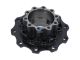 DT Spare Parts 3.67630 Radnabe, ohne Lager, d1: 160 mm, d2: 160 mm, D: 380 mm, 10 bores, b: 22 mm, H: 165 mm passend für MAN