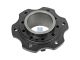 DT Spare Parts 3.67638 Radnabe, ohne Lager, d1: 140 mm, d2: 140 mm, D: 121,5 mm, 6 bores, b: 18 mm, H: 290 mm passend für MAN