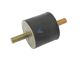DT Spare Parts 3.72520 Gummipuffer, D: 50 mm, M10 x 1,5, LTh: 28 mm, H: 45 mm passend für MAN