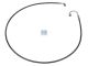 DT Spare Parts 3.84059 Schlauchleitung, Fahrerhauskippung, M12 x 1,5, L: 1300 mm, L1: 1345 mm passend für MAN