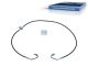 DT Spare Parts 3.84076 Schlauchleitung, Fahrerhauskippung, D: 9 mm, M12 x 1,5, L: 1280 mm, L1: 1235 mm, 362 bar passend für Multimarken