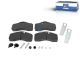 DT Spare Parts 3.96405 Scheibenbremsbelagsatz, W: 210,5 mm, S: 30 mm, H: 92,5 mm passend für Multimarken