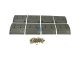 DT Spare Parts 3.96444 Trommelbremsbelagsatz, Achssatz - Übergröße, D: 410 mm, W: 220 mm, S: 19 mm passend für MAN