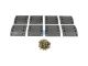 DT Spare Parts 3.96485 Trommelbremsbelagsatz, Achssatz, W: 150 mm, S: 16,5 mm passend für Multimarken