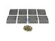 DT Spare Parts 3.96486 Trommelbremsbelagsatz, Achssatz, W: 160 mm, S: 16,5 mm passend für Multimarken