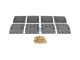 DT Spare Parts 3.96487 Trommelbremsbelagsatz, Achssatz, W: 180 mm, S: 16,5 mm passend für Multimarken