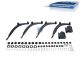 DT Spare Parts 3.98403 Montagesatz, Sonnenblende passend für MAN