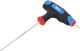 Schraubendreher mit T-Griff und seitlicher Klinge | Innensechskant 2 mm BGS4010-1