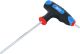 Schraubendreher mit T-Griff und seitlicher Klinge | T-Profil (für Torx) T20 BGS4010-12