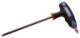 Schraubendreher mit T-Griff und seitlicher Klinge | T-Profil (für Torx) T45 BGS4010-17