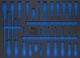Werkstattwageneinlage 3/3 | leer | für Art. 4014 BGS4014-5